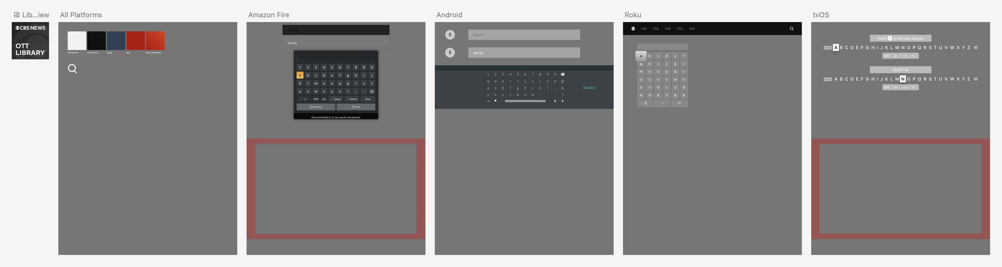 CBS News OTT Sketch library