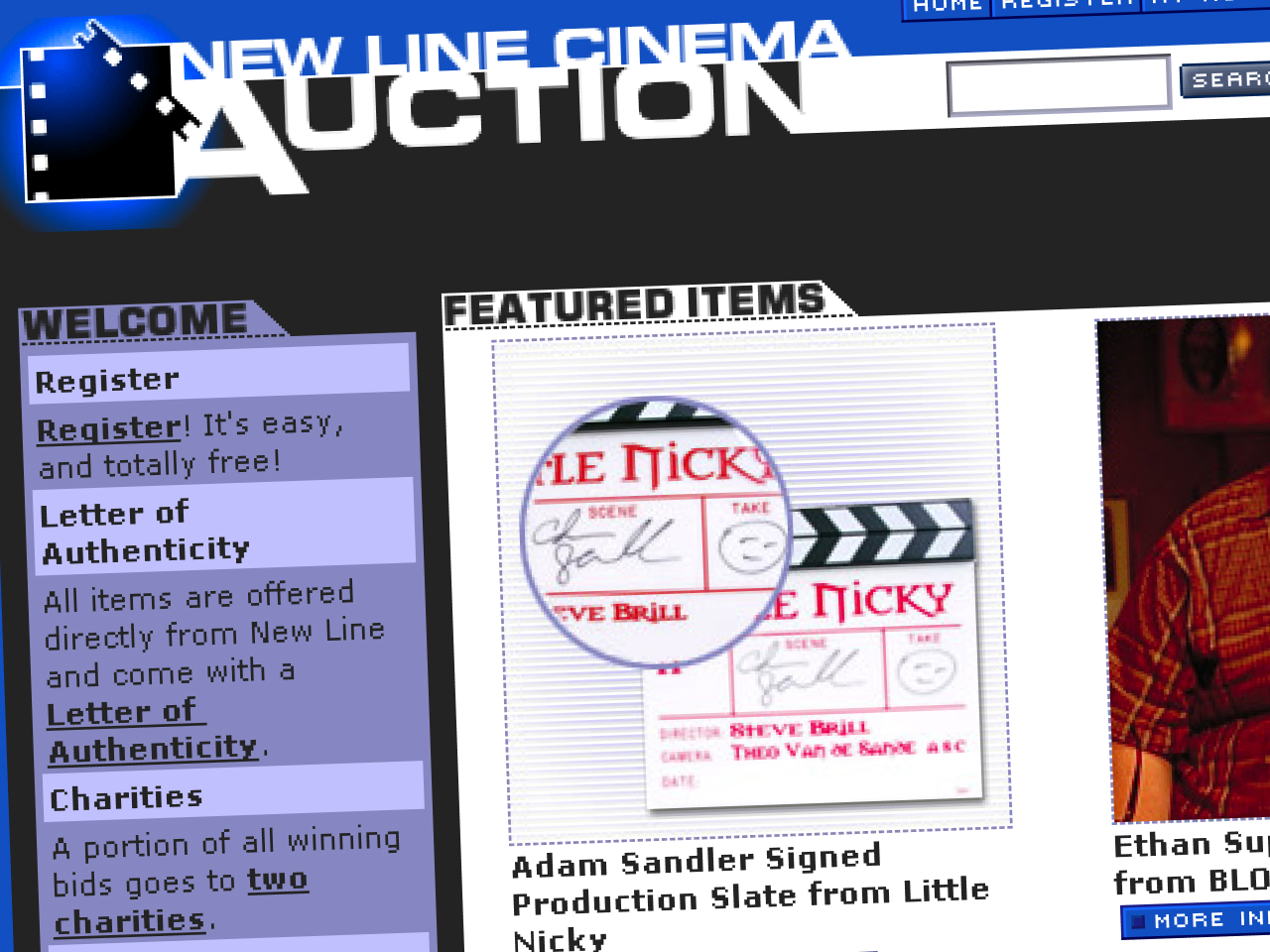 New Line Cinema Auction