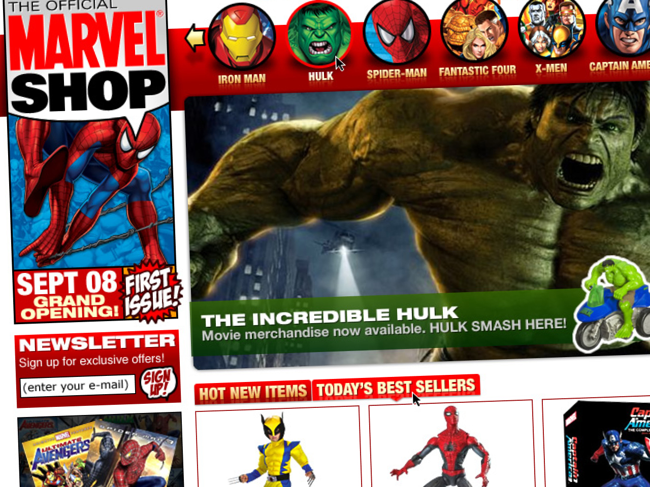 Marvel Shop