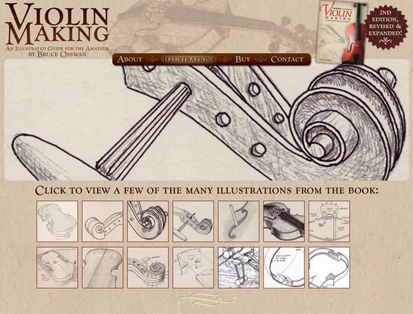 Violin Making - Gallery Screen