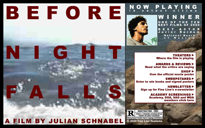 Before Night Falls - Home