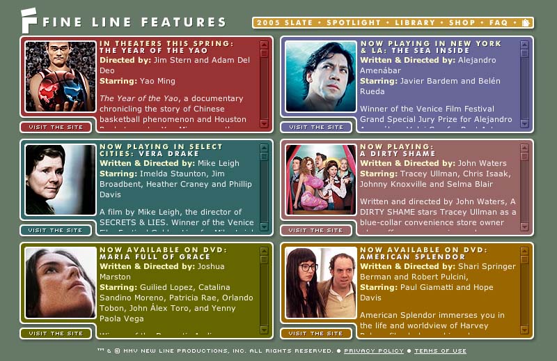 Fine Line Features - Slate Screen