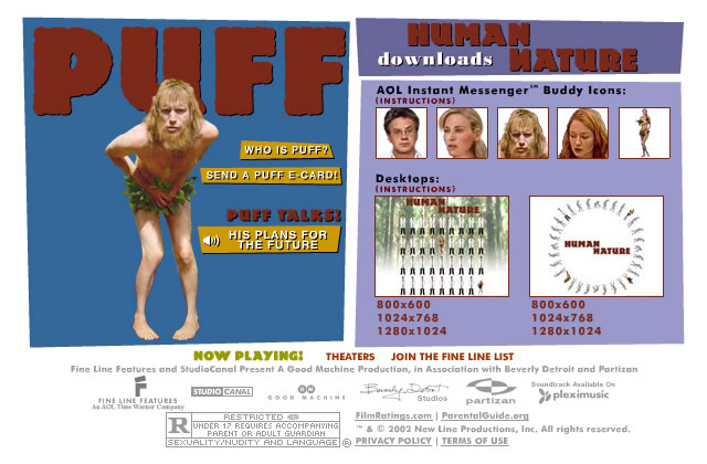 Human Nature - Downloads Screen