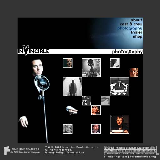 Invincible - Gallery Screen