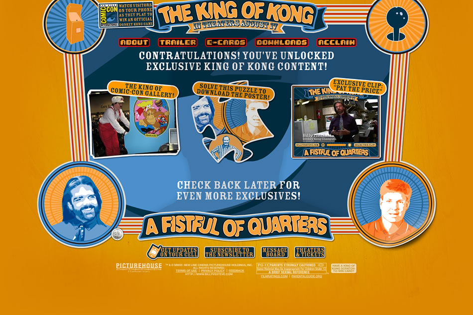 The King of Kong - Comic-Con Screen