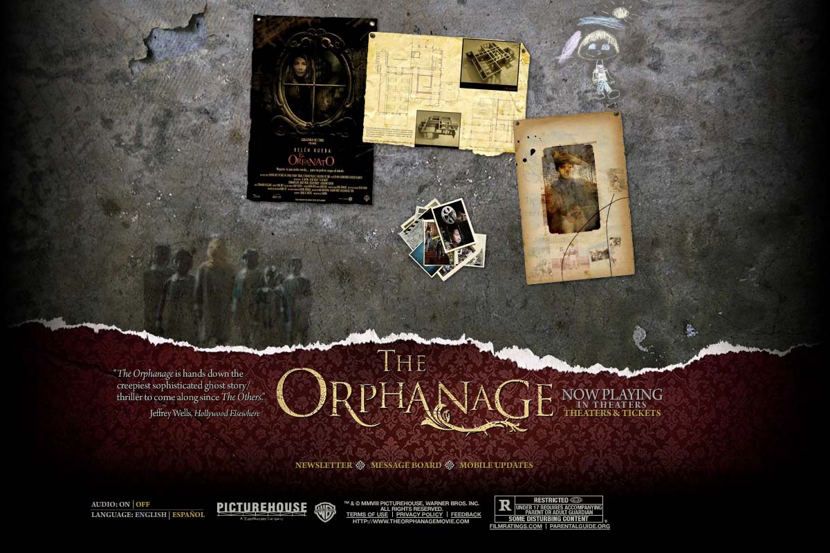 The Orphanage - Behind the Scenes Screen