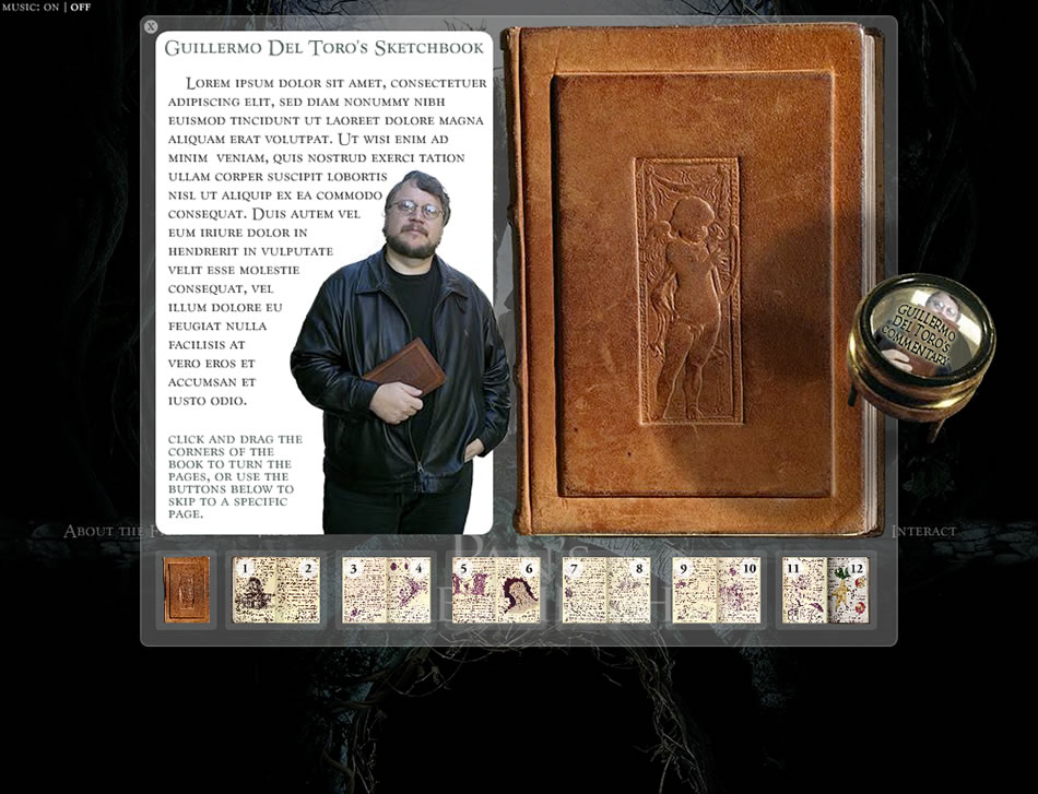 Pan's Labyrinth - Guillermo Del Toro's notebook