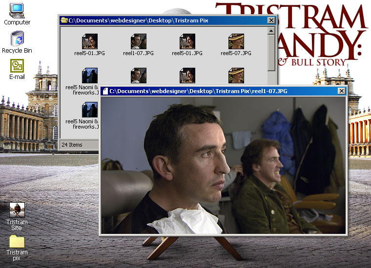 Tristram Shandy - Photos Screen