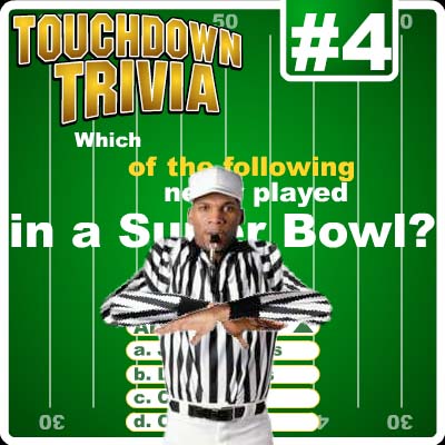 Pseudo Touchdown Trivia