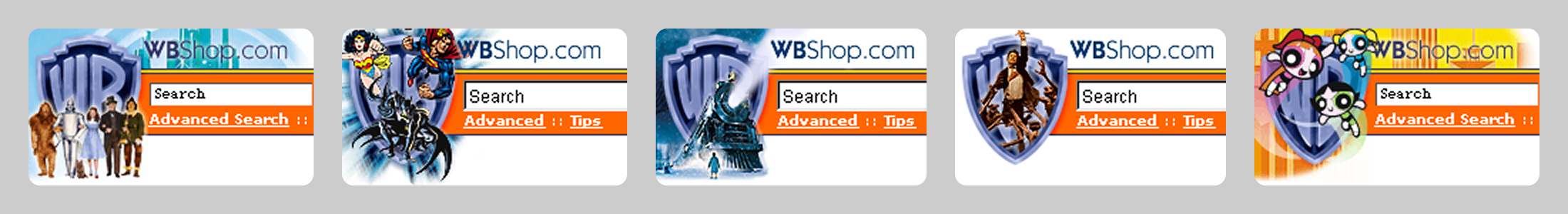 WBshop.com - Header Logos